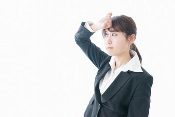 発熱するビジネスパーソン