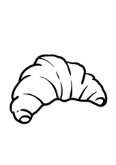 croissant vector illustration