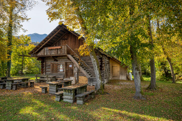 Holzknechth&uuml;tte im Salzkammergut