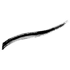Black ink brush strokes to create a background for grunge design projects