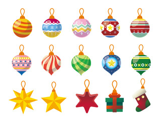 キラキラ綺麗なクリスマスのオーナメントコレクション