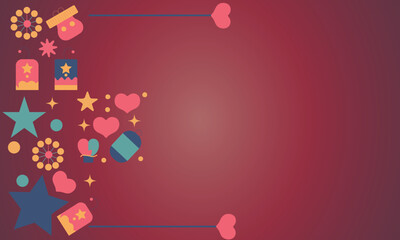 Festive Confetti Background &ndash; Colorful Celebration Elements on Bright Party Layouts