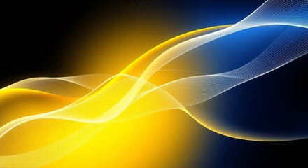 abstract background with waves