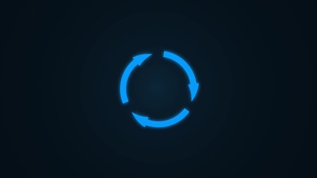 loading refresh arrow circle bar transfer