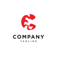 Letter C Candy Logo Icon Vector