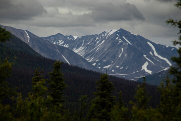 Mountains on the Denali Highway