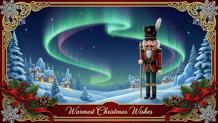 Celebrate the Miracle of Christmas - Traditional Religious Holiday Greeting Card - Wishing You a Season Filled with Faith, Hope, and Divine Love