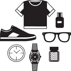 Cute Cats Collection Black & White