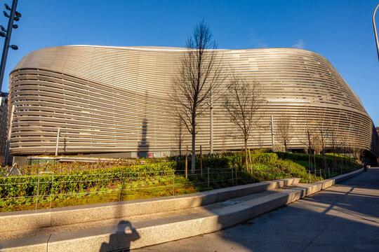 Santiago Bernabeu stadium of FC Real Madrid, Spain