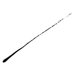 Black ink brush strokes for grunge themed designs and backgrounds