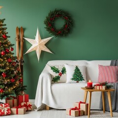 Cozy Christmas Living Room Decor