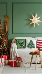Cozy Christmas Living Room Decor