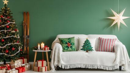 Cozy Christmas Living Room Decor