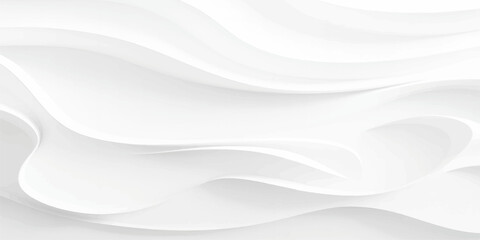 Elegant blue silk fabric with a smooth, flowing wave pattern, ideal for a luxury abstract textile background or modern wallpaper design