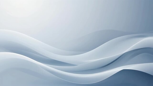 Elegant abstract blue wave background for modern design, soft lines and smooth transitions