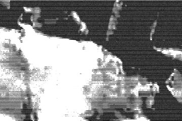 Retro Grunge Line Overlays