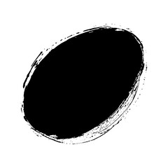 Hand drawn black ink brush strokes for textured backgrounds
