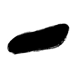Hand drawn black ink brush strokes for background use in designs