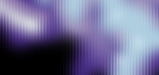 Dark vertical glass grooves, blurred violet navy gradient field with subtle white haze and optical depth, modern elegant cover template. Sharp ribbed distortion, cinematic glow