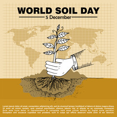 WORLD SOIL DAY, Poster and Banner