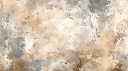 Abstract Textured Wall Background, Neutral Plaster Surface