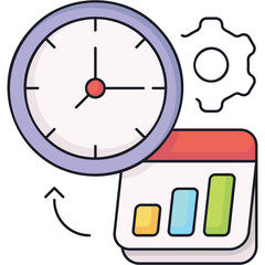 Time Management Sticker