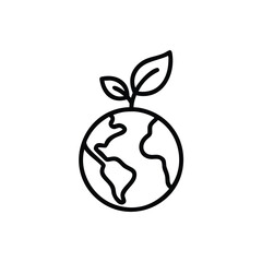 globe, leaf, eco, green, earth, planet, nature, sustainability, environment, recycle, organic