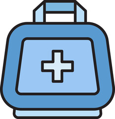 First Aid Kit Bag Icon
