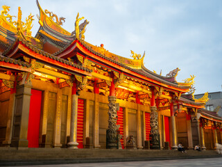 Naklejka premium 台北の行天宮