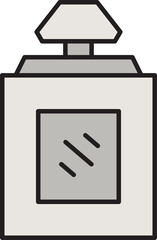 Perfume Bottle Icon Illustration
