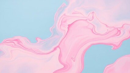 Abstract pink and blue fluid art background texture with swirling patterns