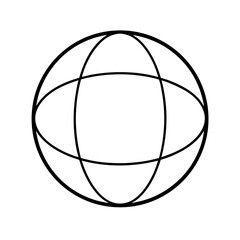 Globe Earth Icon Vector