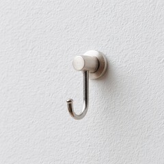 Minimalist wall hook perfect for organizing everyday items.
