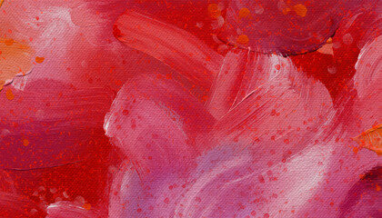 バレンタインや恋愛、ミステリーイメージ　ロマンチックな水彩画風の淡いピンクハートの抽象背景