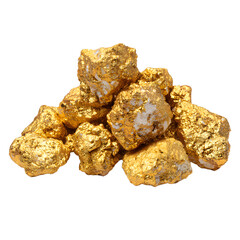 Shiny Yukon Gold Potatoes Pile on White Background for Food Photography