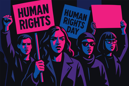 international human rights day art work design
