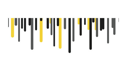 Dynamic Line Design: An artistic composition of vertical lines in shades of yellow, gray, and black, creating a modern, abstract visual.