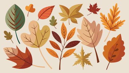 Autumn season banner with colorful falling leaves
