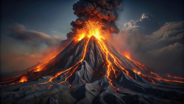 Lavas Fury Unleashed at Mount Merapi
