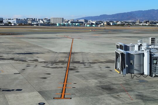 飛行機の駐機場