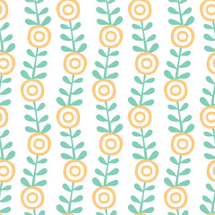 Flower seamless pattern design for background, wallpaper, textile design, fabric, card, wrapping paper, carpet, notebook, diary cover, blanket, blanket for kids, decorative, and etc.