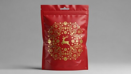 red gift bag