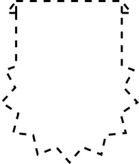 Price tags and banner discount, sale, promotion