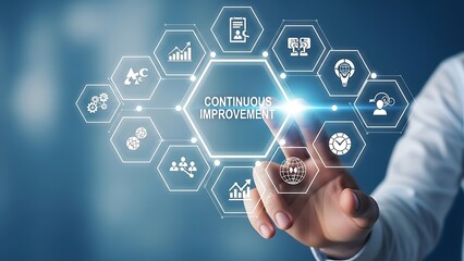 Continuous Improvement Process with Business Analytics and Technology Interface in Modern Office Environment