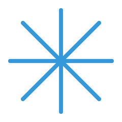 Tredny Snow Flake, Christmas snow flake, 