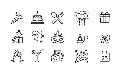 set of icons for web design