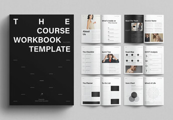 Course Workbook Magazine Template