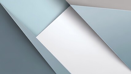 Minimalist Overlapping Layered Geometric Paper Cut Out Abstract Background Design
