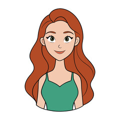 A stunning girl with long, flowing hair, radiant eyes, and graceful charm, exuding elegance and beauty that captivates everyone around her effortlessly.
