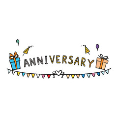 Elegant anniversary background border with delicate swirls, soft colors, and subtle floral accents, creating a festive and romantic frame for special celebrations.
